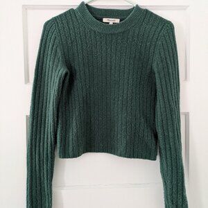 Green madewell sweater XS